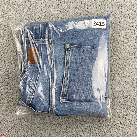 Judy Blue Women's Light Wash Distressed Wide Legs Crop Jeans  | Size:  20W - Picture 15 of 15